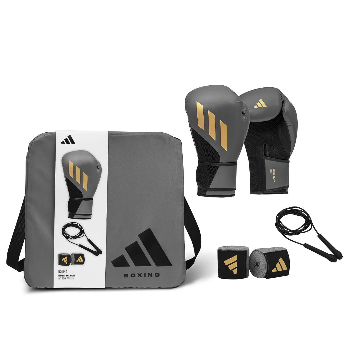 Adidas Boxing Kit Set | Grey