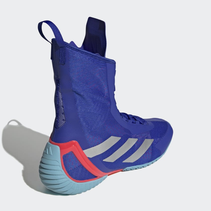 Adidas Speedex Ultra Boxing Boots | Lucid Blue/Silver Metallic - Image 3