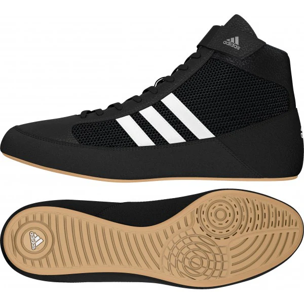 ADIDAS MENS HAVOC BOXING BOOTS | BLACK - Image 2
