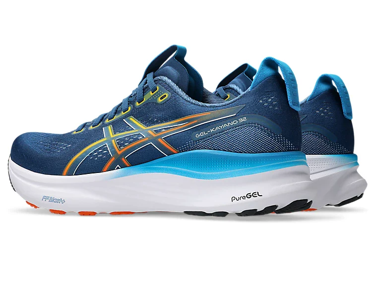 Asics Mens Gel Kayano 32 | Twilight Blue/Anzu - Image 5
