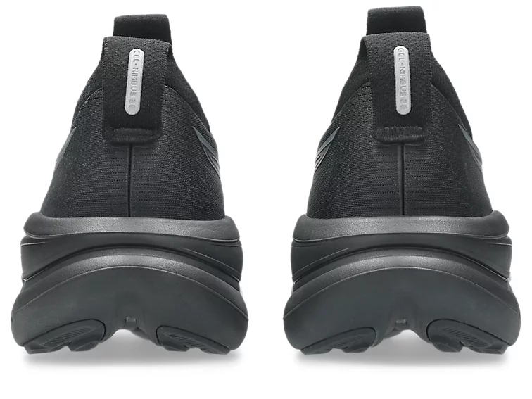 Asics Mens Gel-Nimbus 28 | Black/Graphite Grey - Image 4