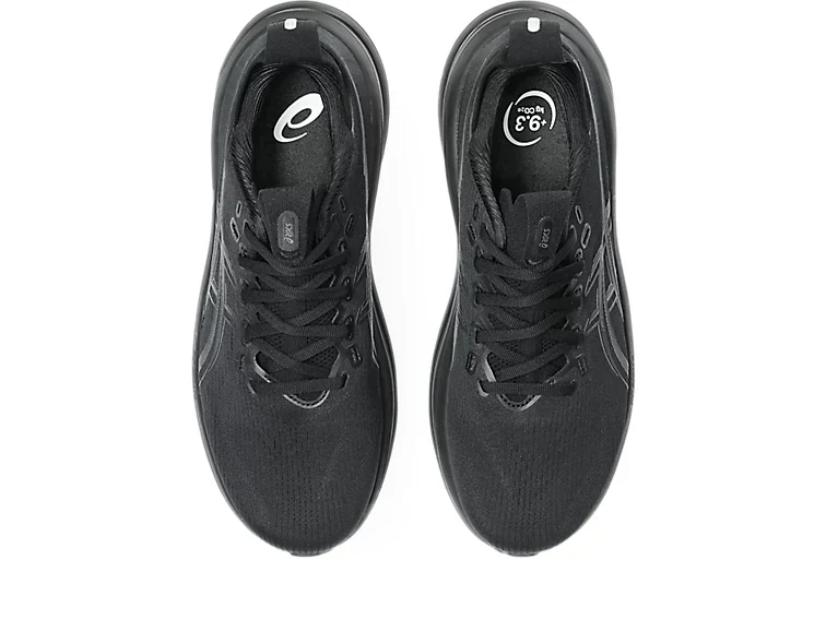 Asics Mens Gel-Nimbus 28 | Black/Graphite Grey - Image 6
