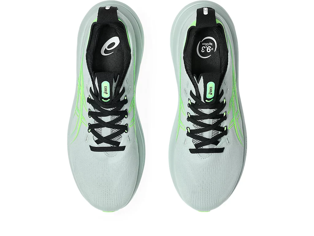 Asics Mens Gel-Nimbus 28 | Cold Moss/Illuminate Green - Image 7