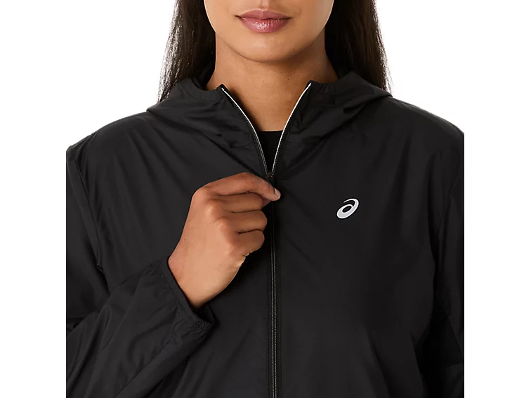 Asics Women's Core Jacket | Performance Black - Image 4