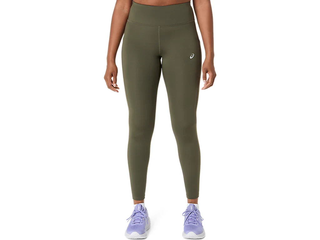 Asics Womens Core Tight | Dark Olive
