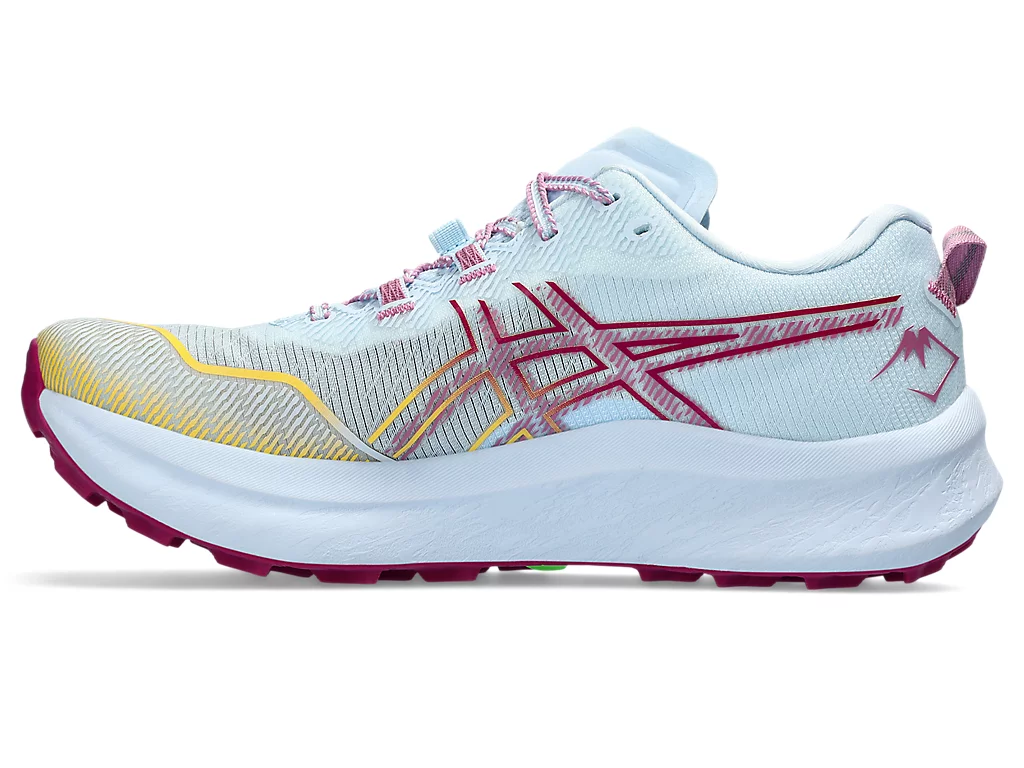 Asics Womens FujiSpeed 2 | Light Blue/Blackberry - Image 6