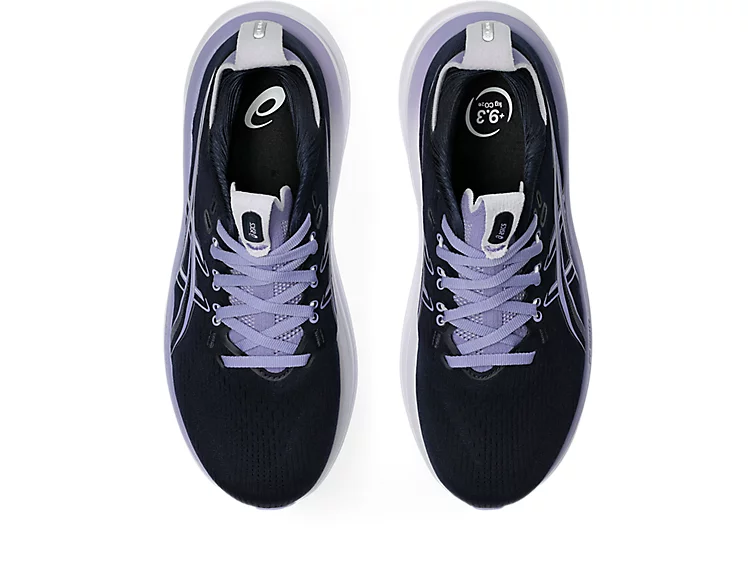 Asics Womens Gel-Nimbus 28 | Midnight/Bluebell - Image 6