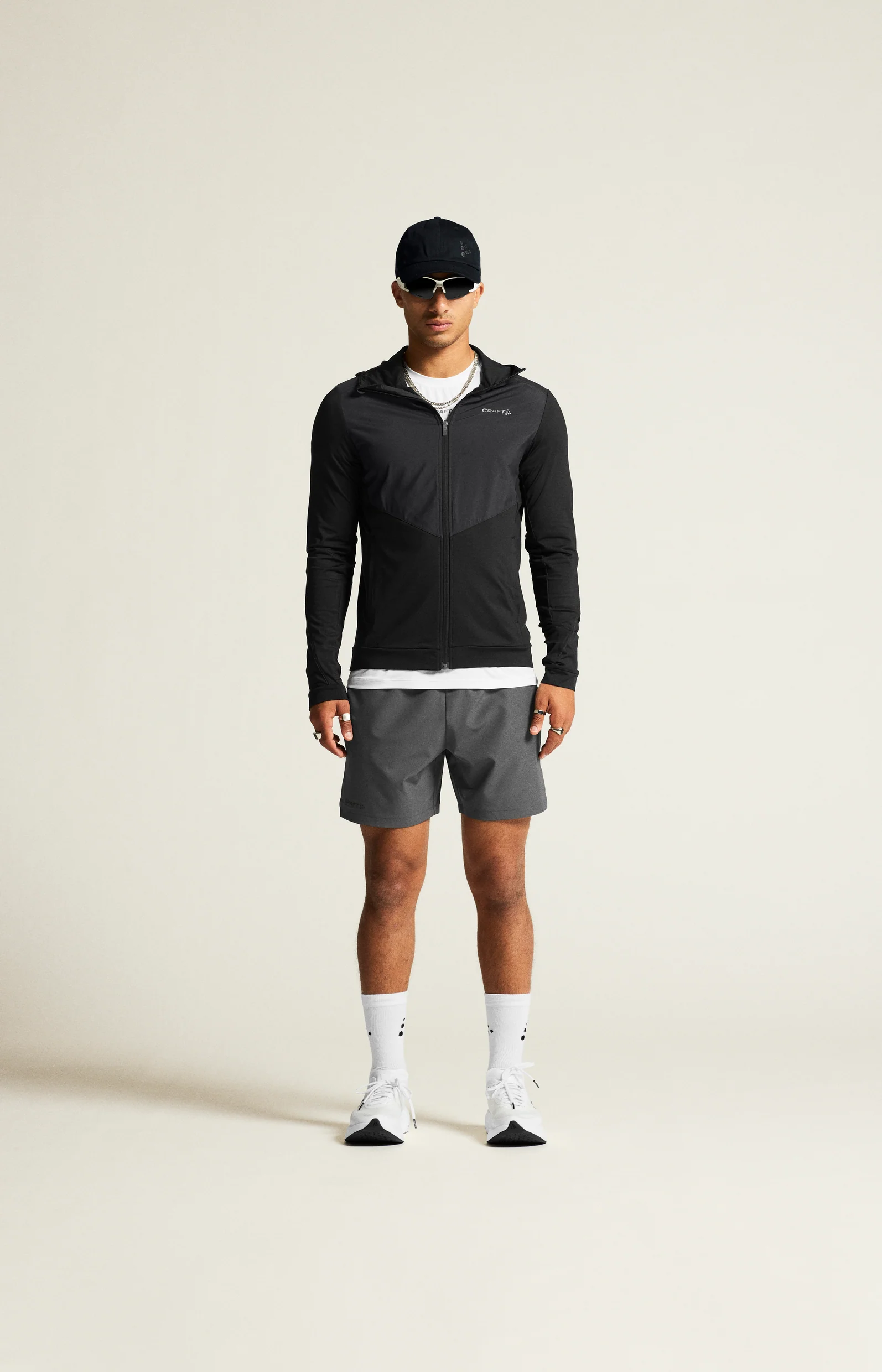 Craft ADV Essence Jersey Hooded Jacket 2 | Black - Image 5