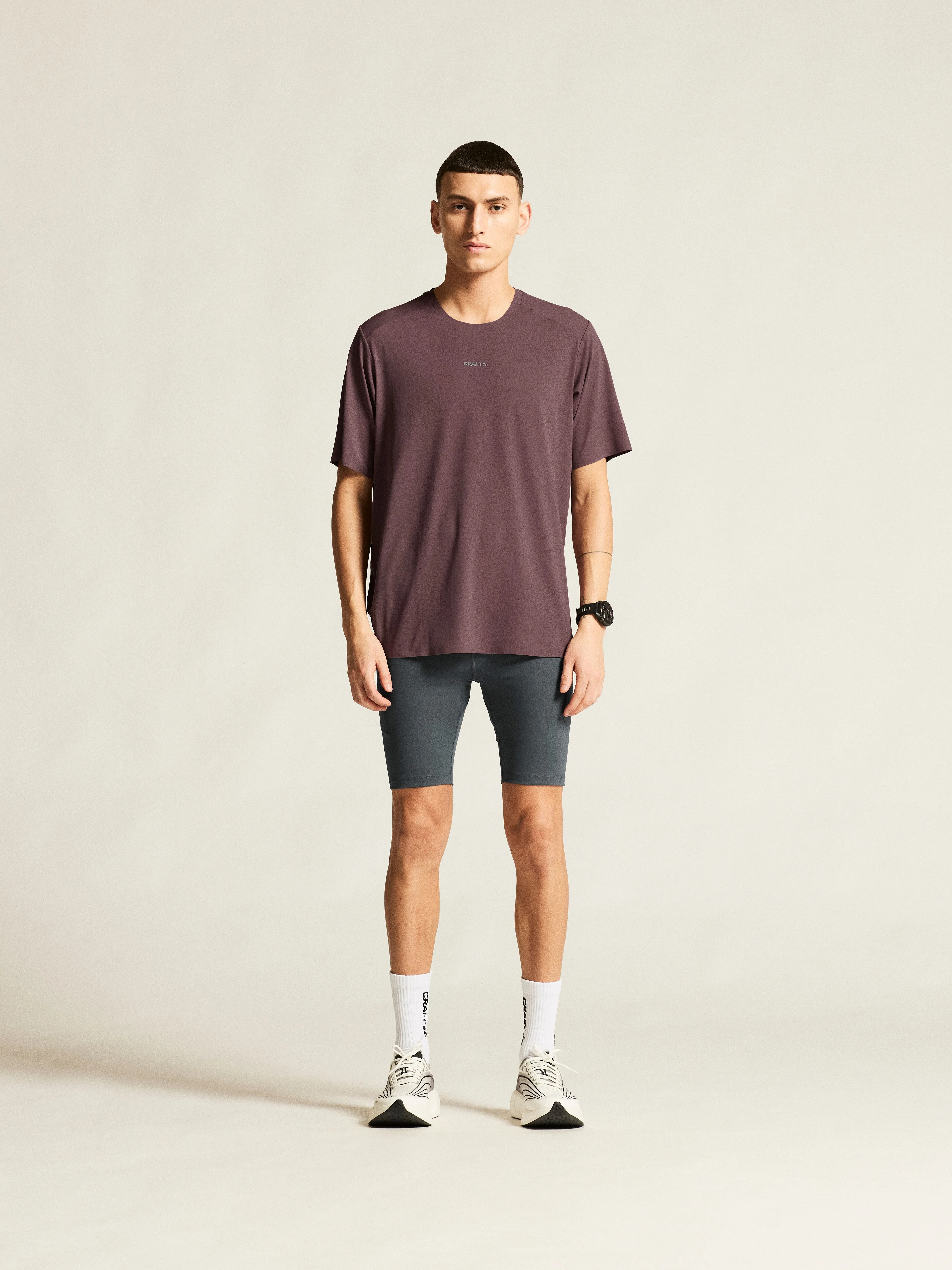 Craft Mens Hypervent Tee | Flint - Image 4