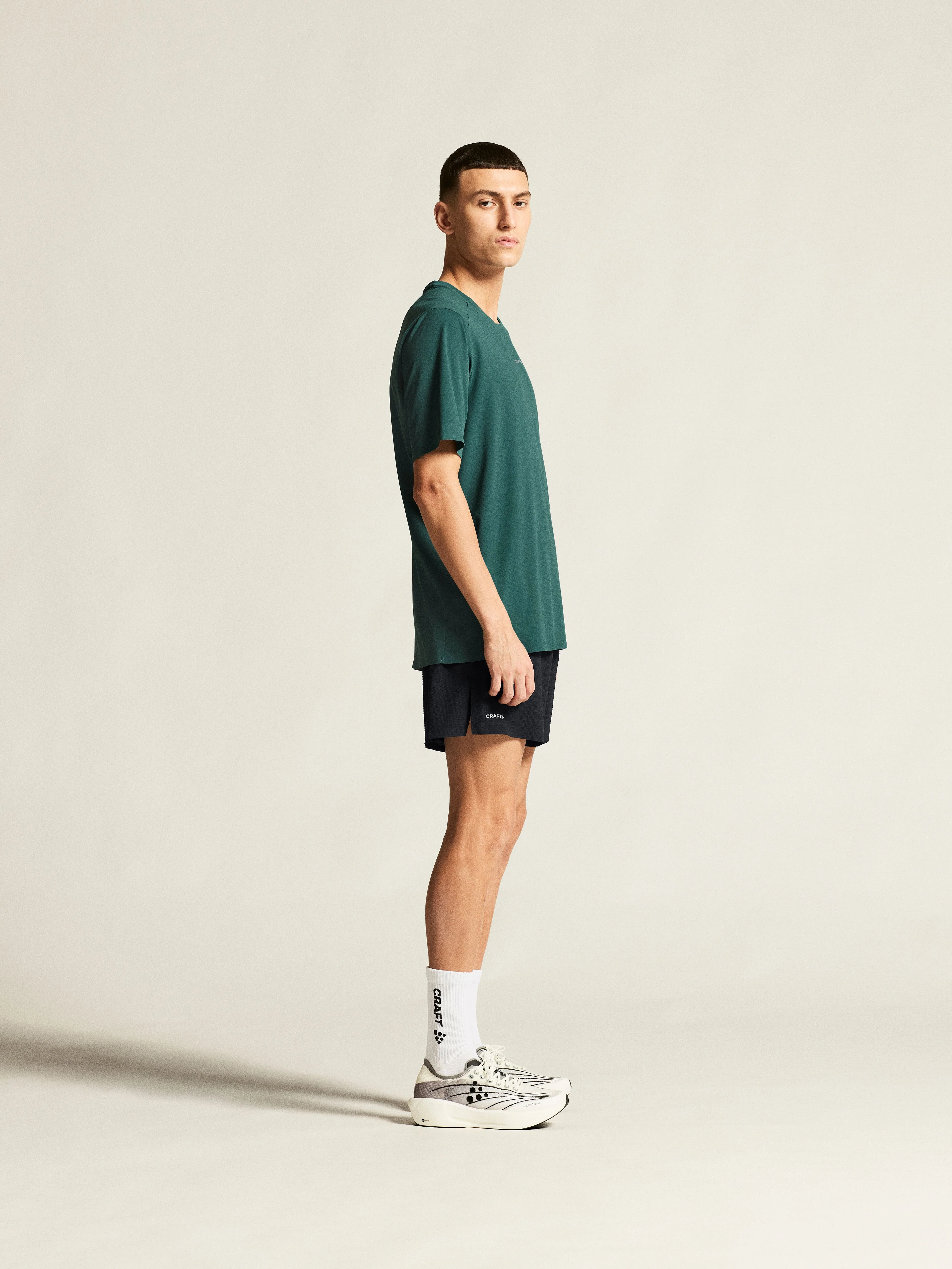 Craft Mens Hypervent Tee | Peridot - Image 3