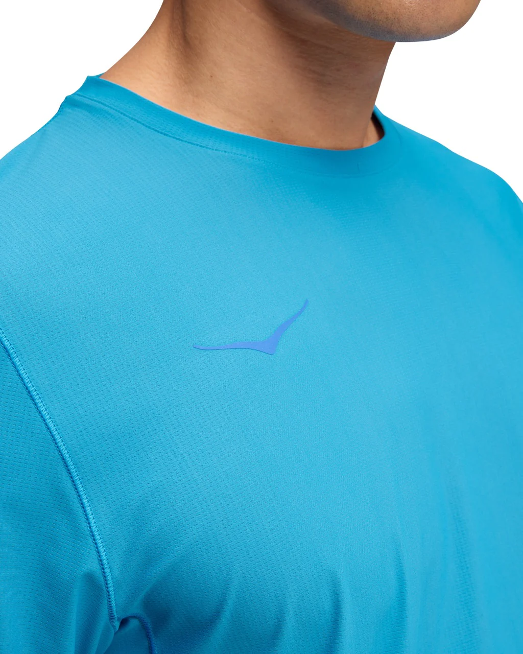 Hoka Airolite Short Sleeve Tee 2.0 | Hoka Blue - Image 5