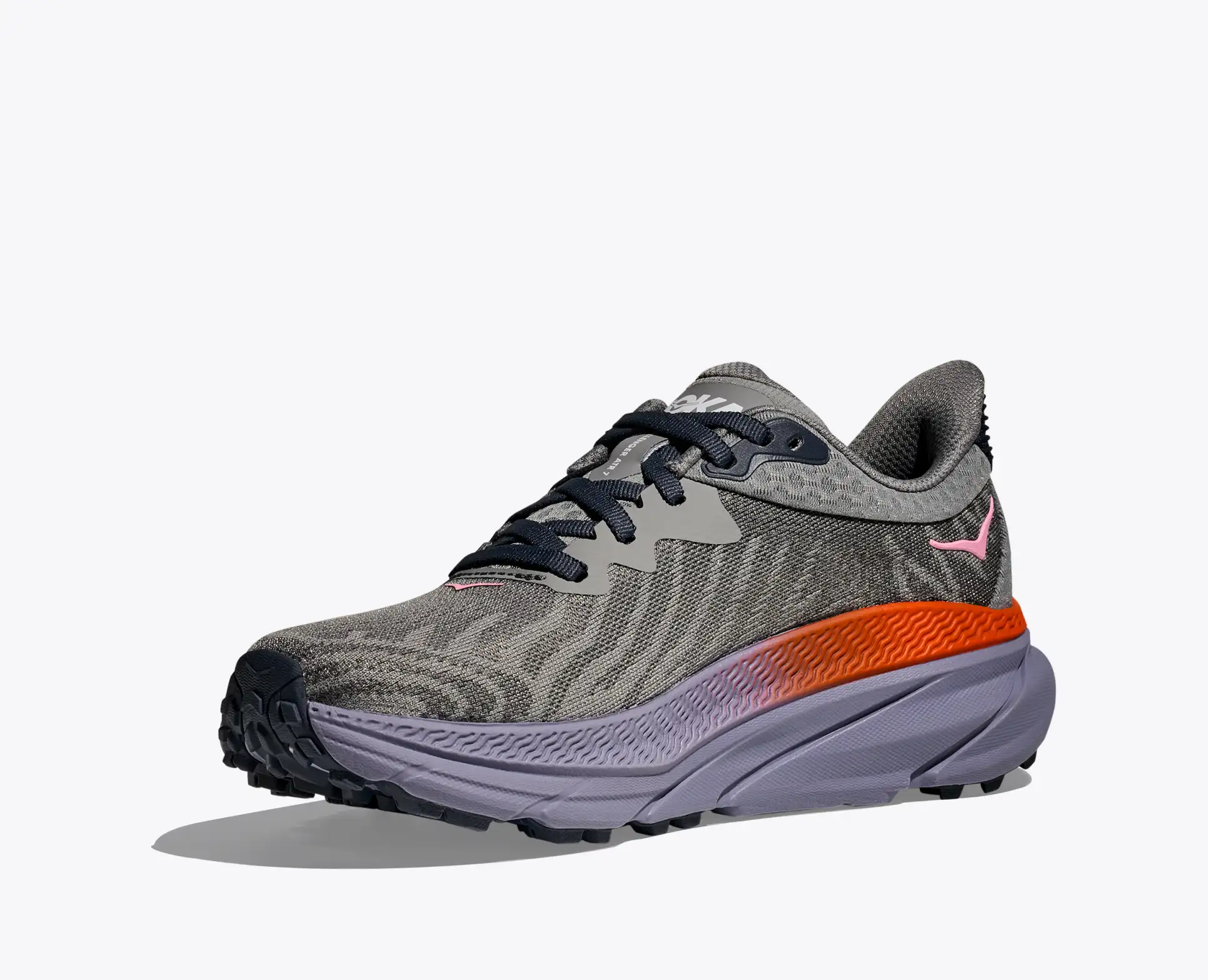 Hoka Womens Challenger 7 | Galactic Grey - Image 6