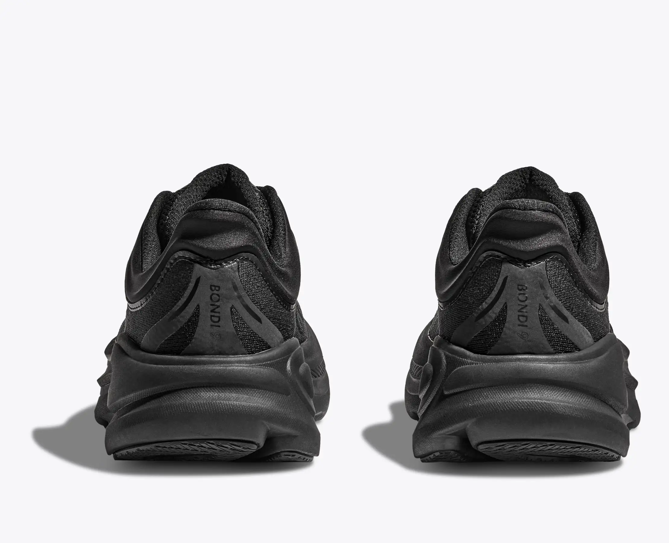 Hoka Mens Bondi 9 | Black/Black - Image 5