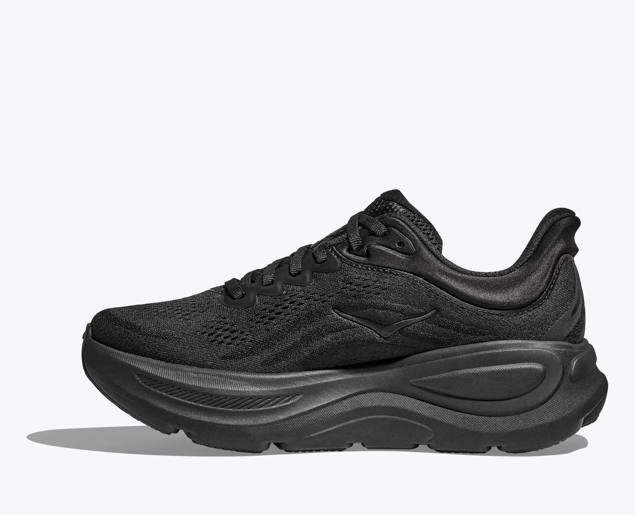 Hoka Mens Bondi 9 | Black/Black - Image 8