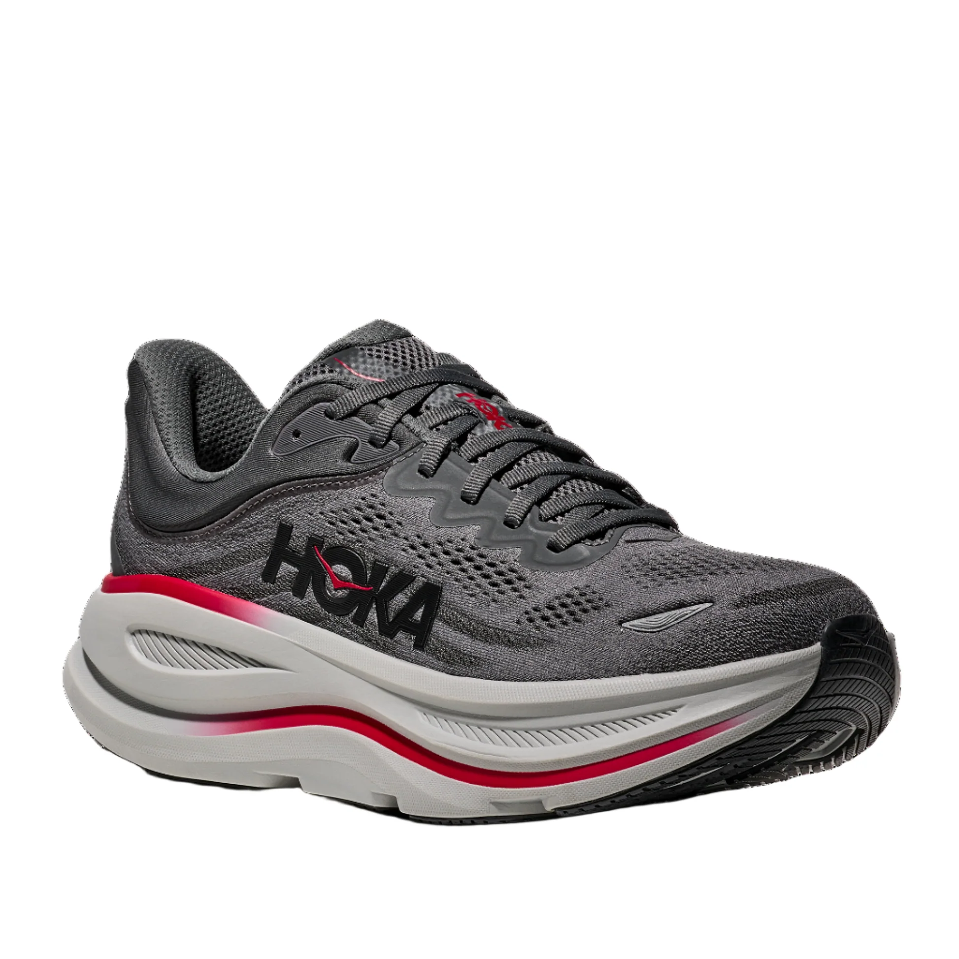 Hoka Mens Bondi 9 | Satellite Grey / Outer Orbit - Image 4
