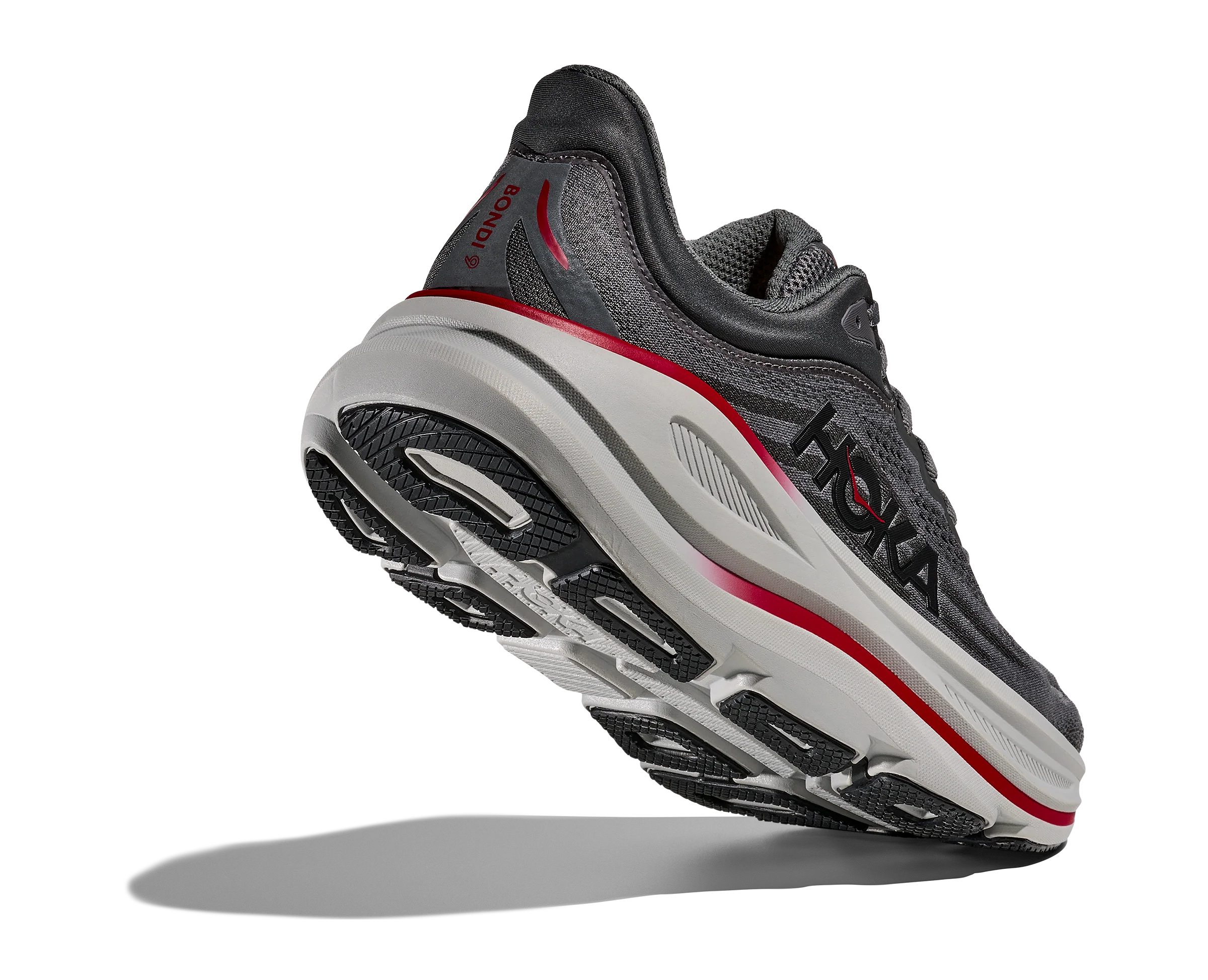 Hoka Mens Bondi 9 | Satellite Grey / Outer Orbit - Image 6