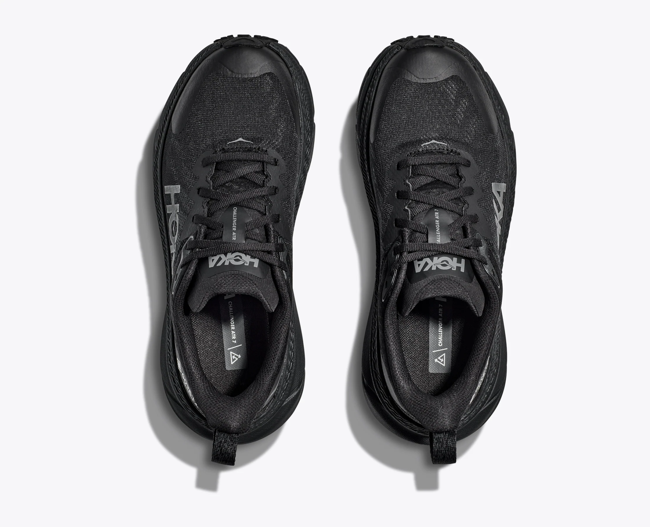 Hoka Mens Challenger 7 Goretex | Black/Black - Image 7