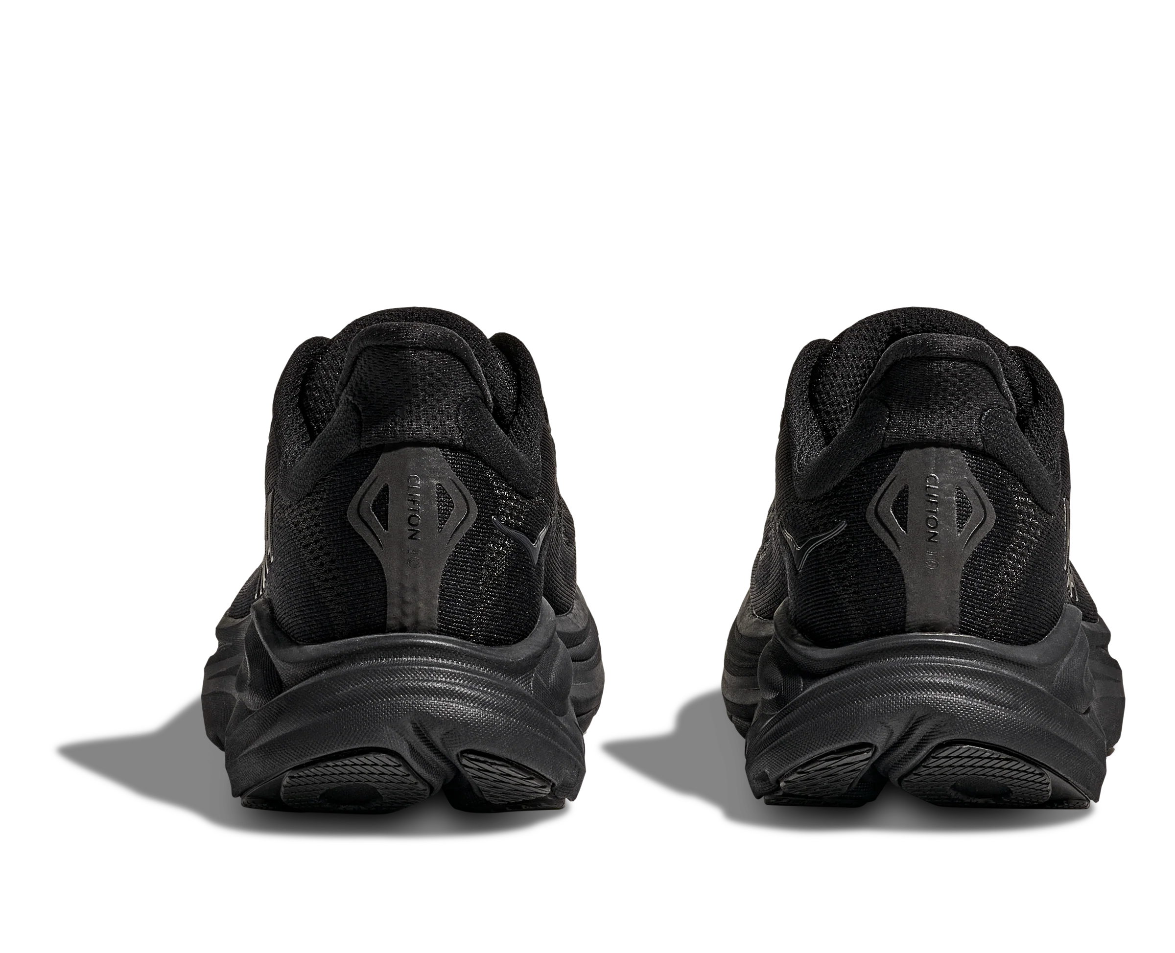Hoka Mens Clifton 10 | Black/Black - Image 8