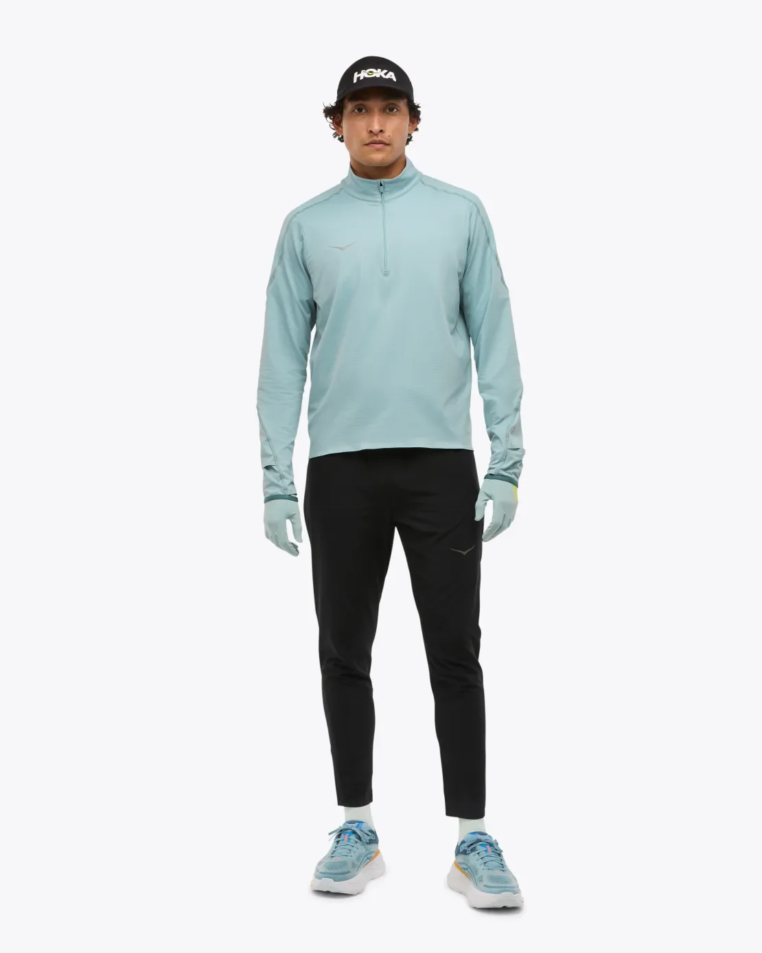 Hoka Mens Glidetech 1/4 Zip | Druzy - Image 5