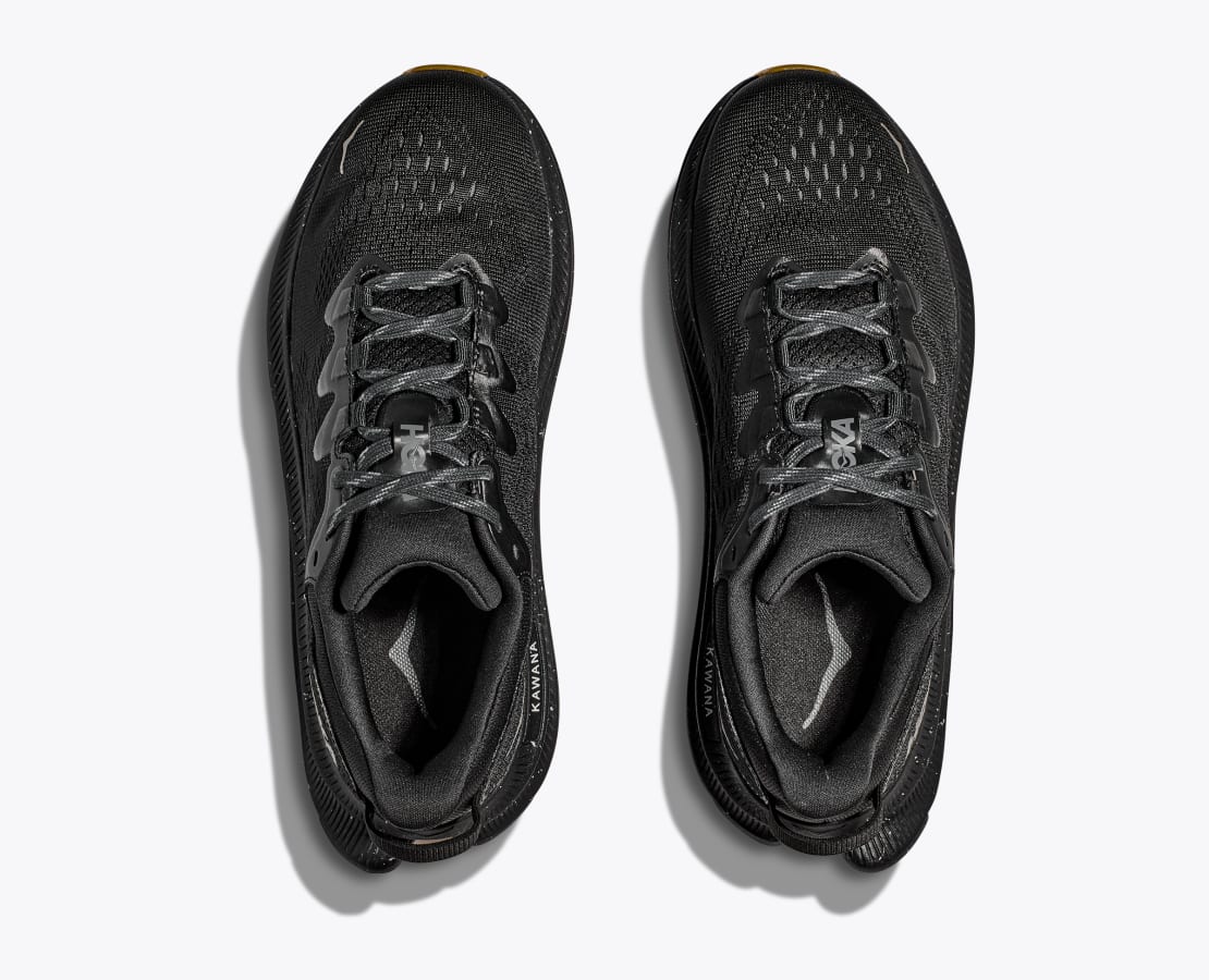 Hoka Mens Kawana 2 | Black/Black - Image 8