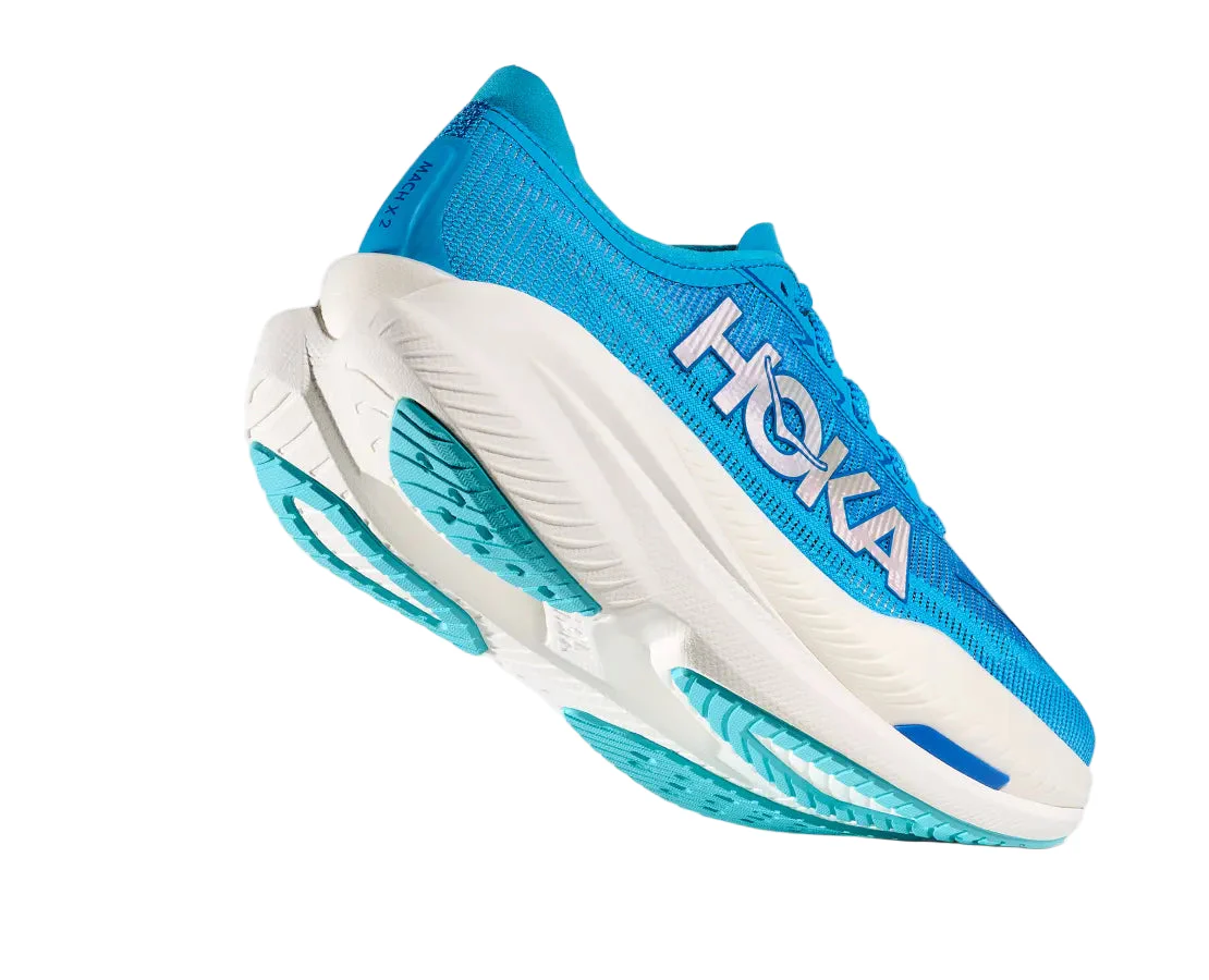 Hoka Mens Mach X 2 | Skyward Blue/Electric Cobalt - Image 3