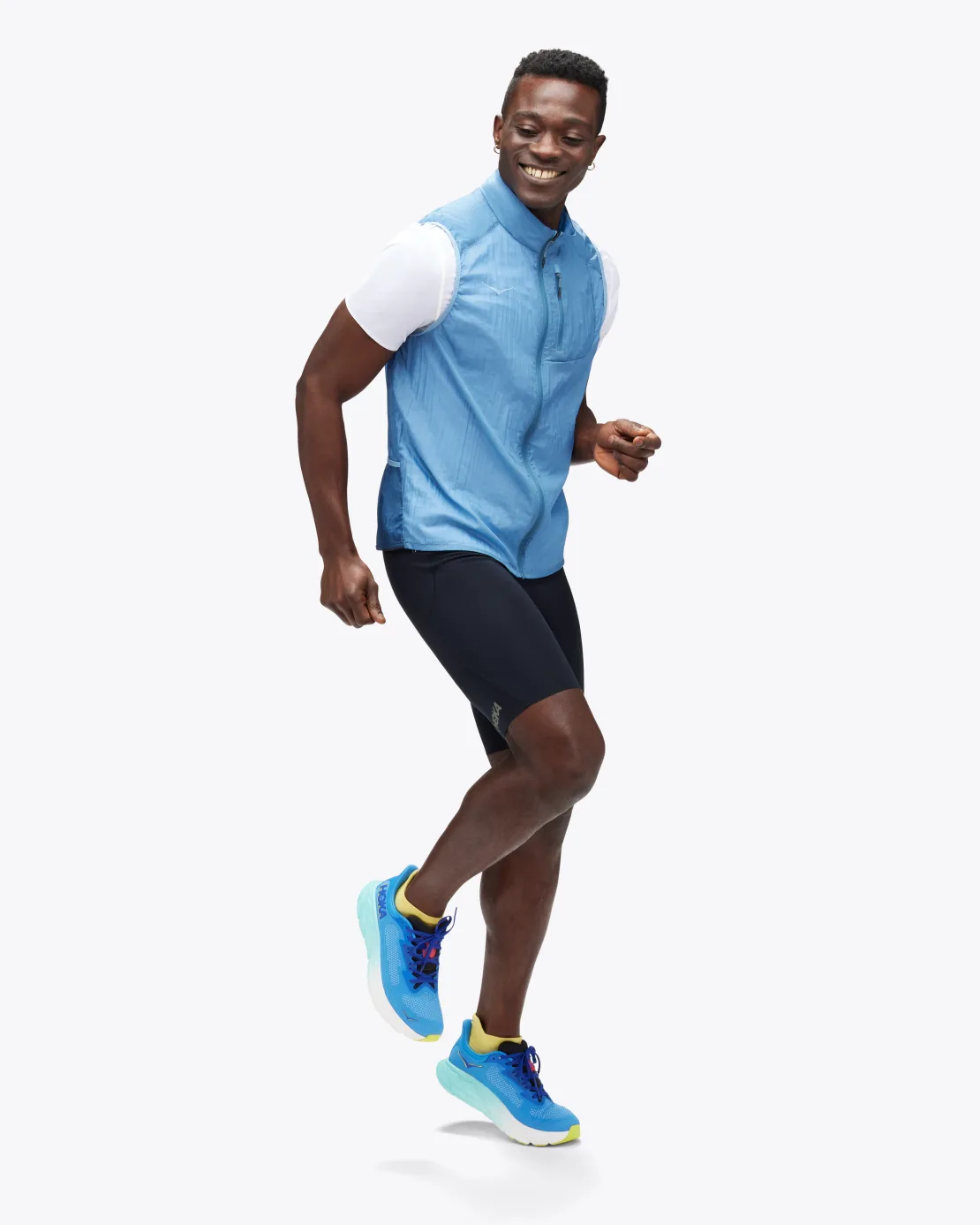 Hoka Mens Skyflow Vest | Shadow - Image 4