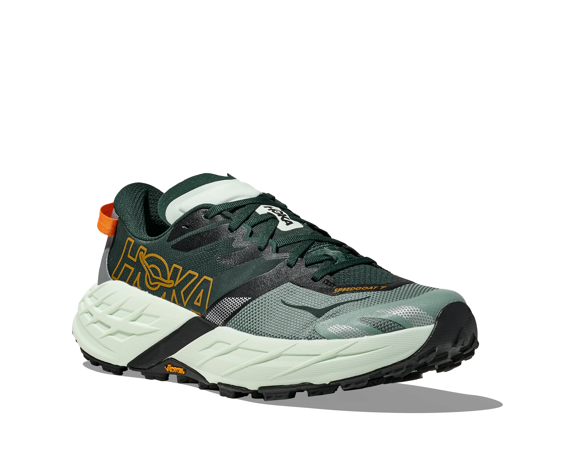Hoka Mens Speedgoat 7 | Bay Leaf/Sea Glass - Image 5