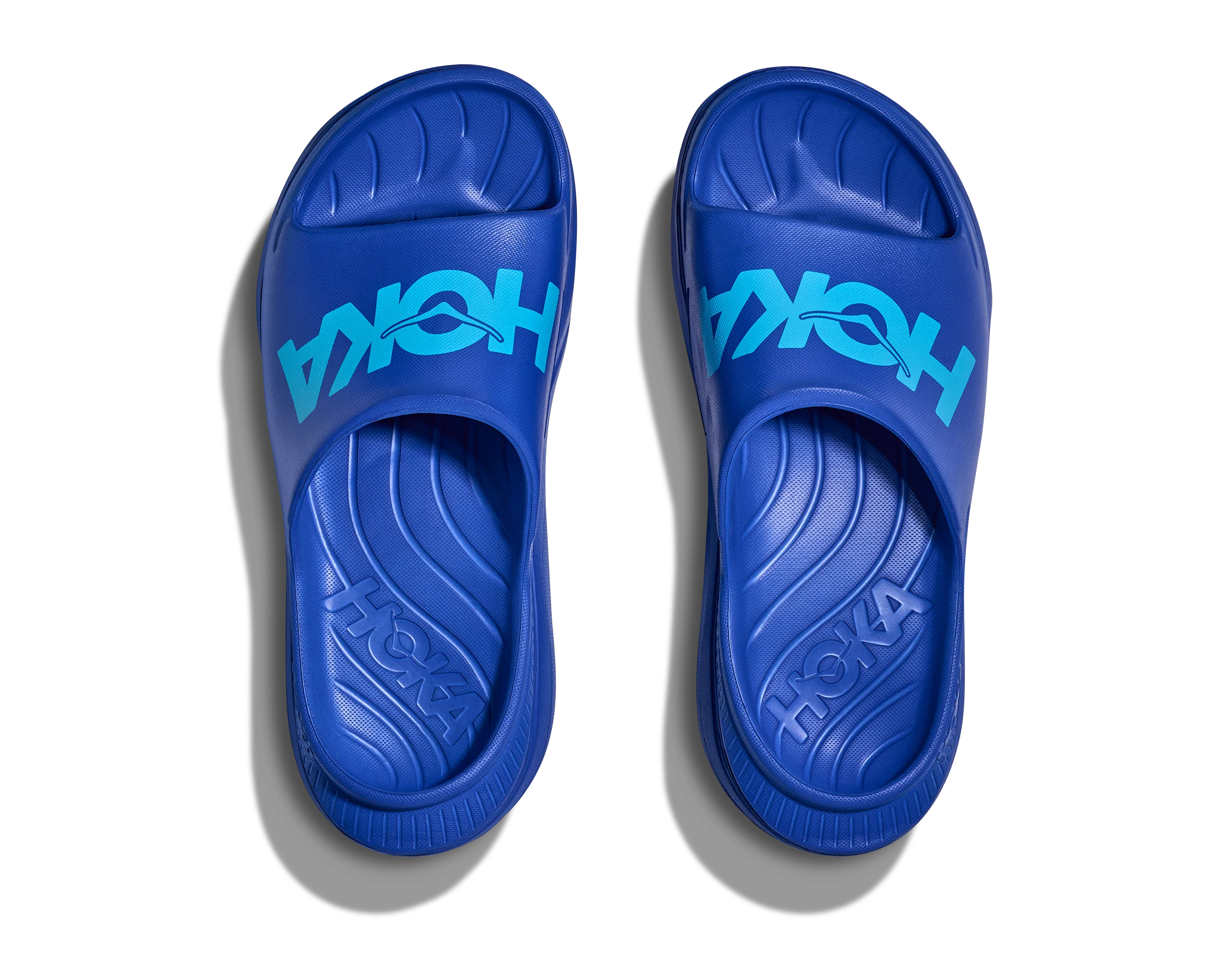 Hoka Ora Athletic Slide | Ultramarine / Skyward Blue - Image 8