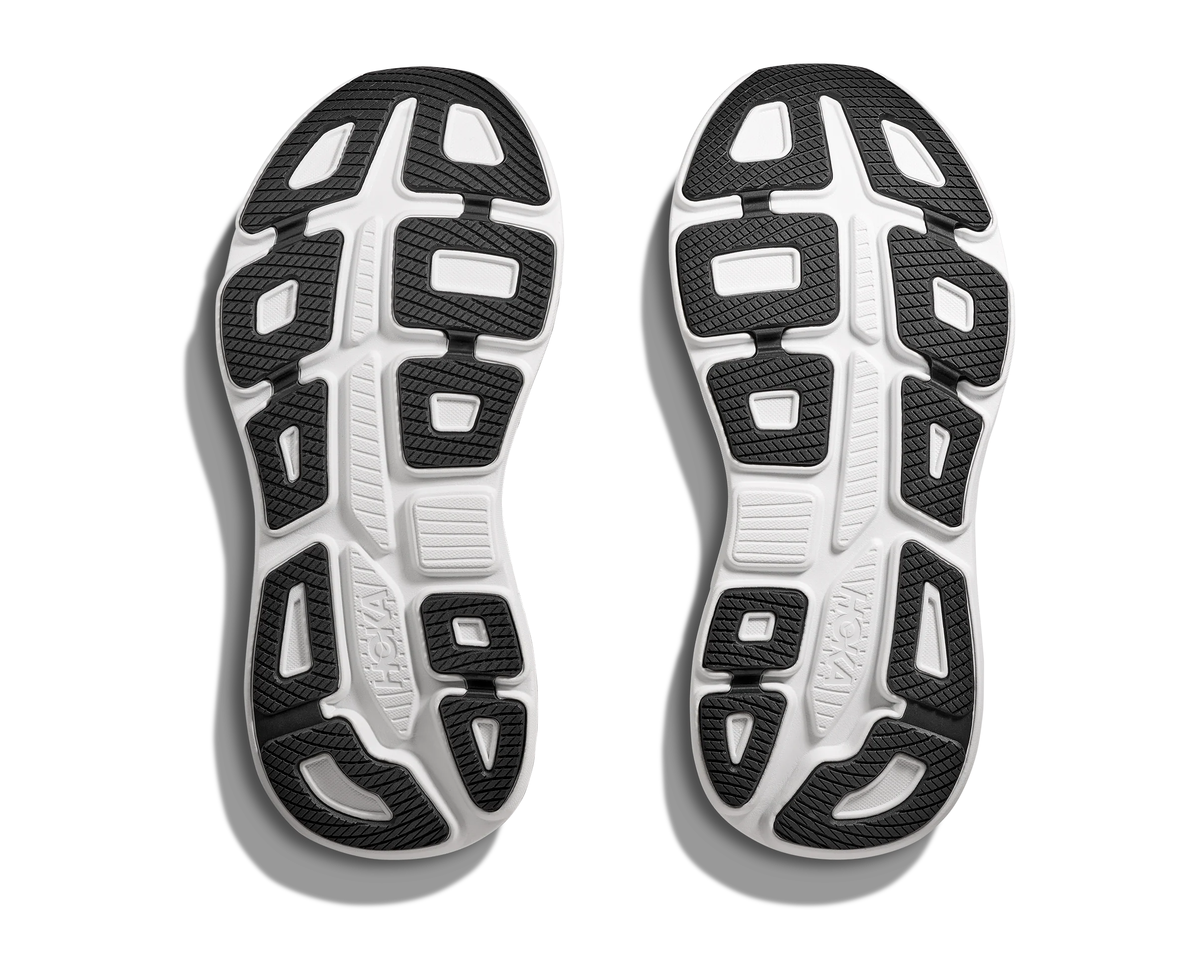 Hoka Womens Bondi 9 | Black/White - Image 7