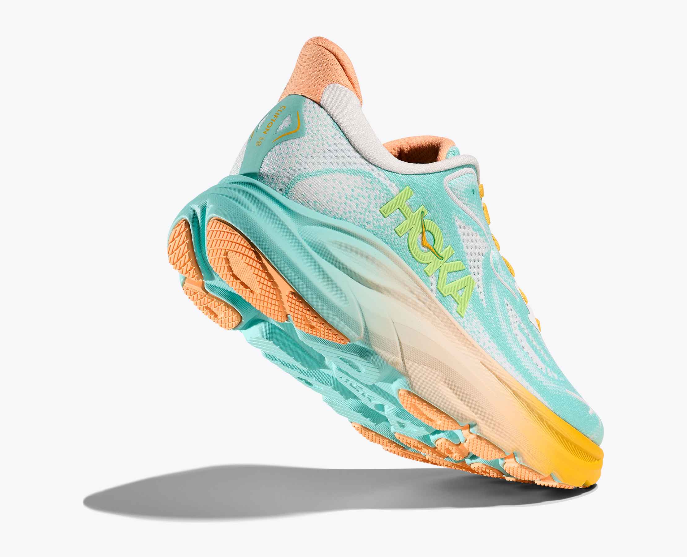 Hoka Womens Clifton 10 | Blue Spark/White - Image 5