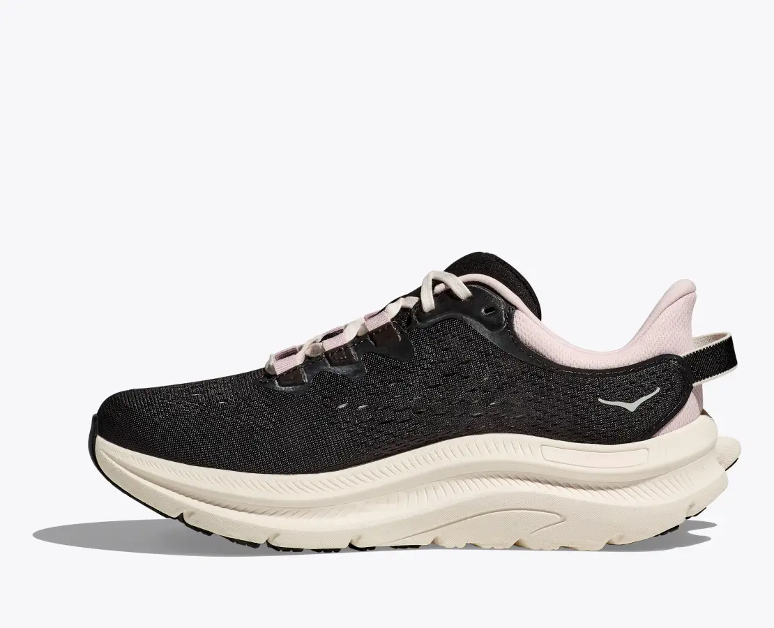 Hoka Womens Kawana 2 | Obsidian/Alabaster - Image 2