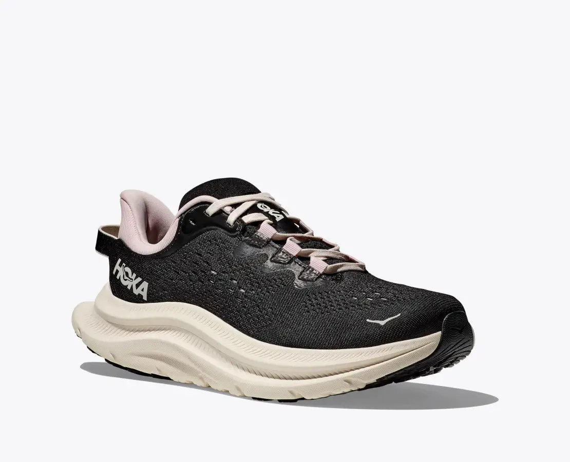 Hoka Womens Kawana 2 | Obsidian/Alabaster - Image 3