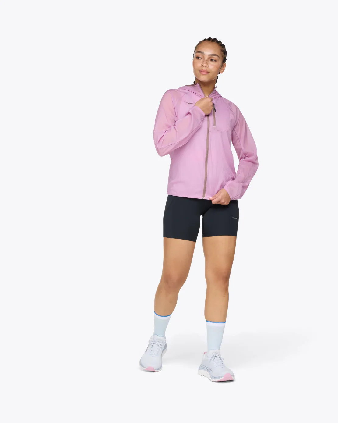 Hoka Womens Skyflow Jacket | Pink Twilight - Image 3