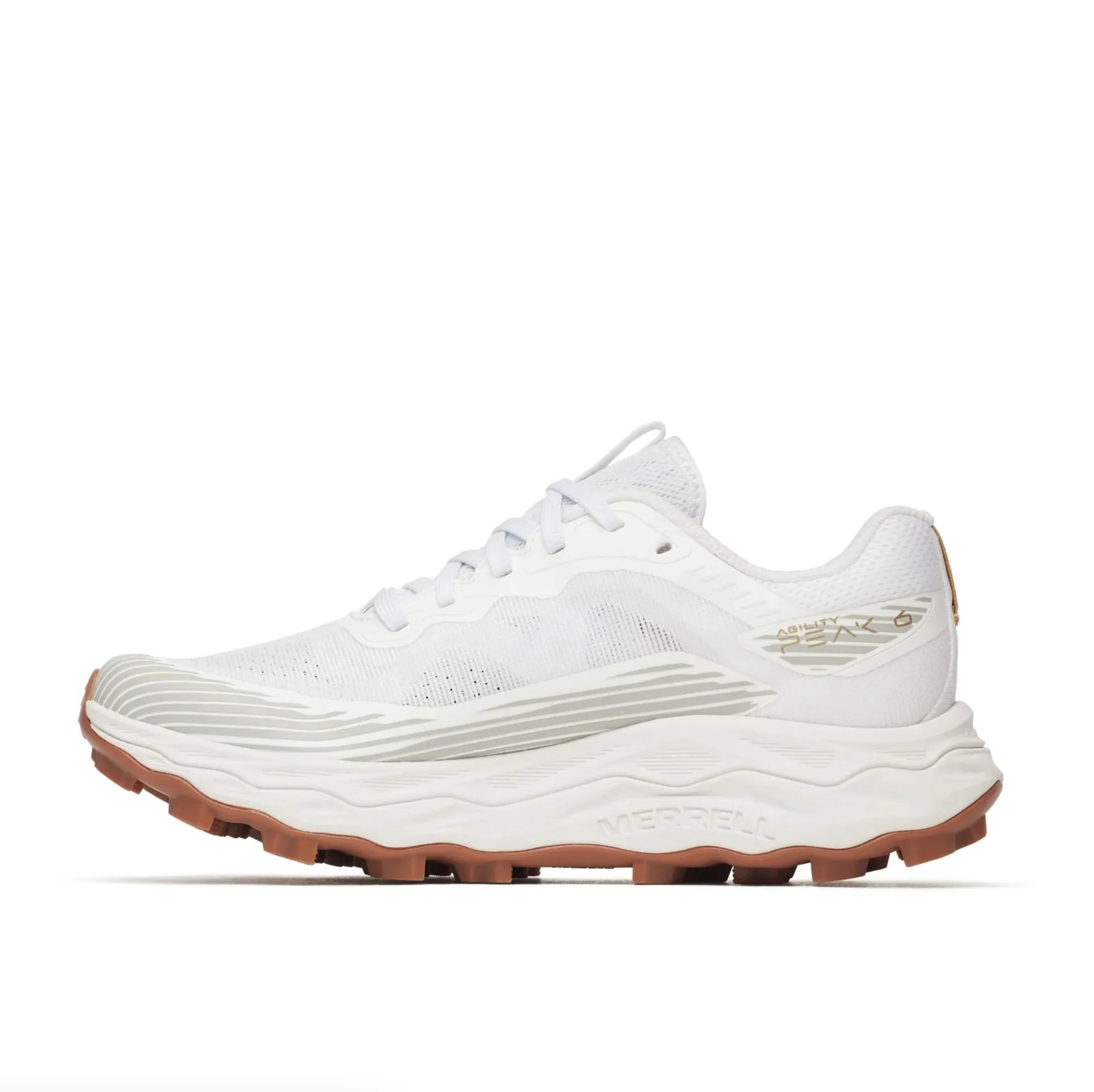 Merrell Womens Agility Peak 6 | White/Gum - Image 2