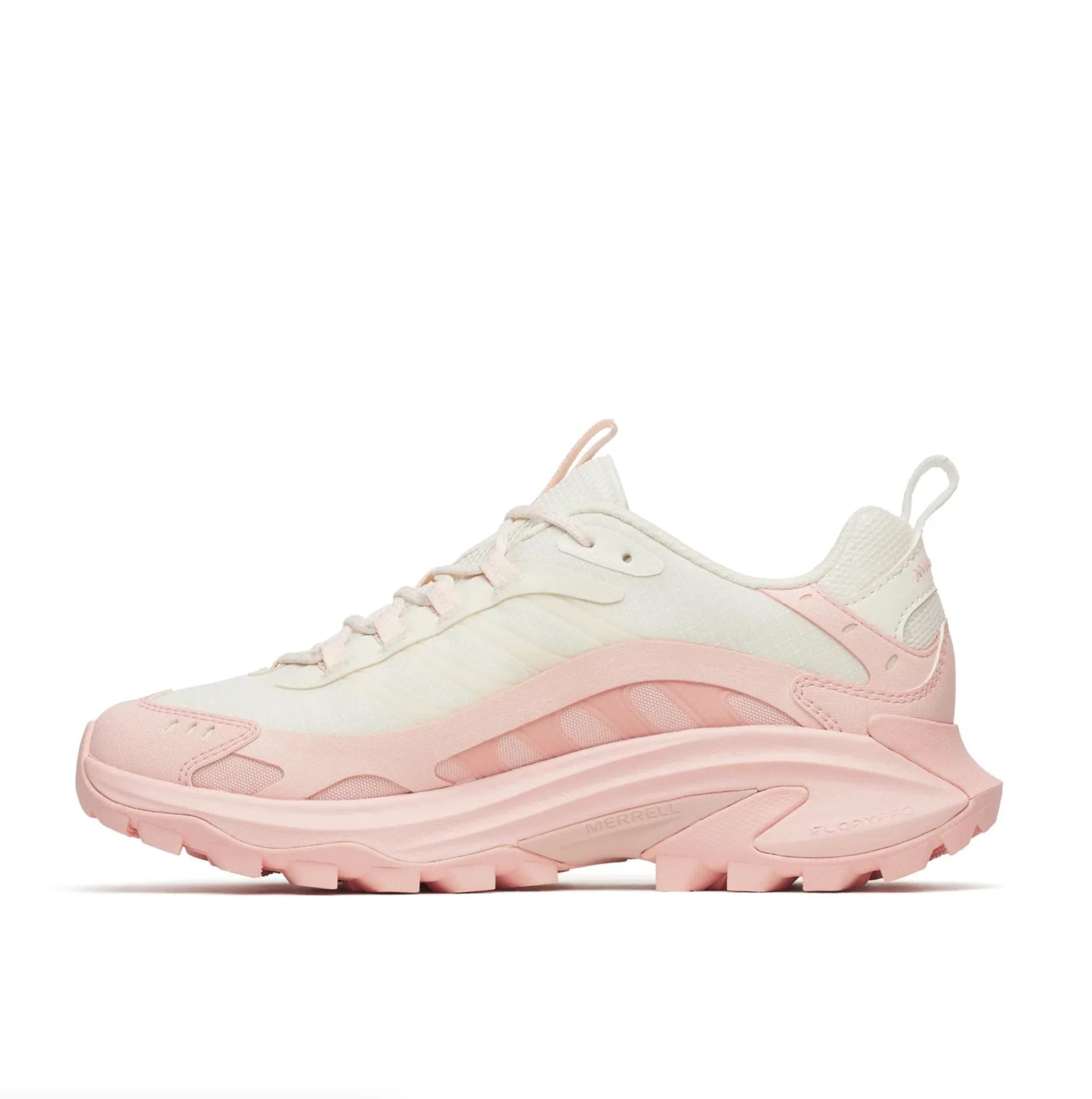 Merrell Womens Moab Speed 2 Sport | Chalk/Peony - Image 2