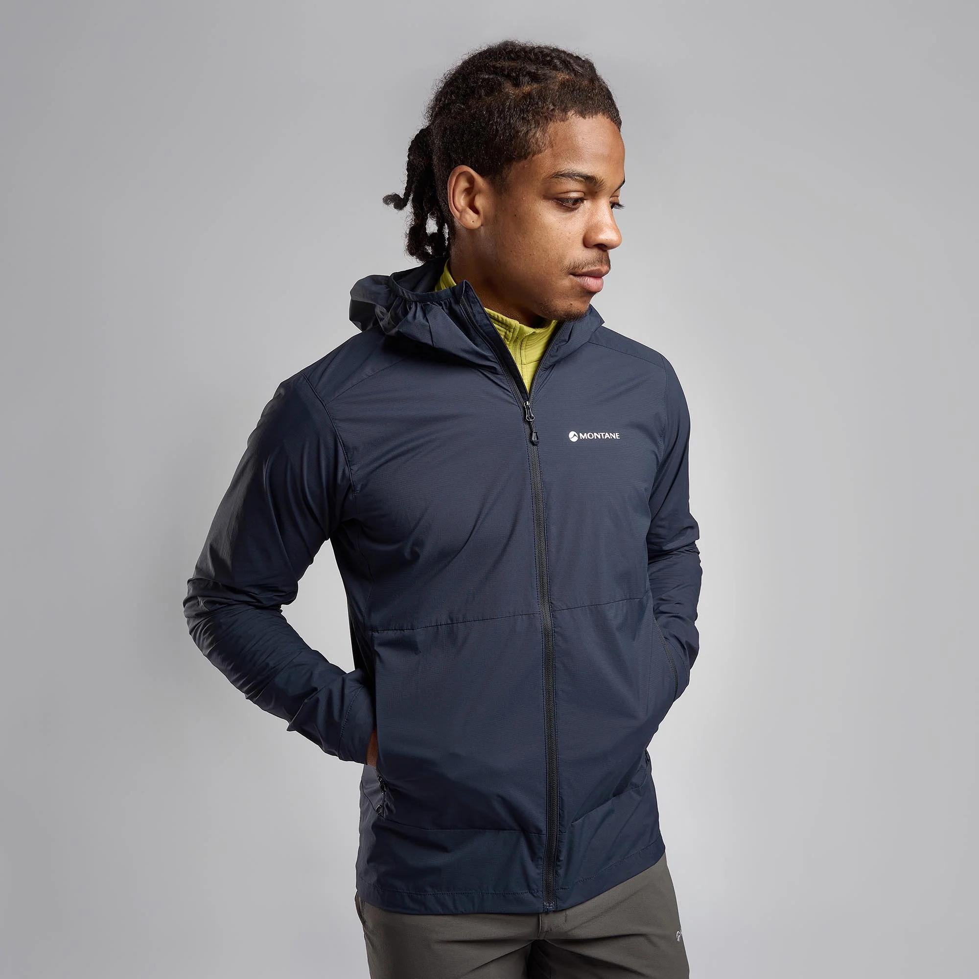 Montane Featherlite Hoodie | Eclipse Blue - Image 2