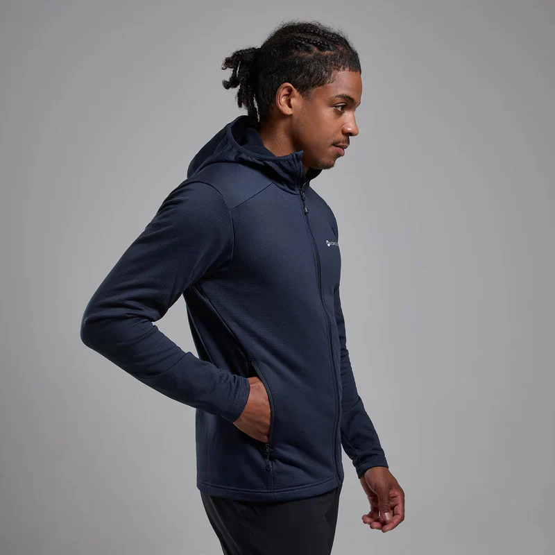 Montane Protium Hooded Fleece | Eclipse Blue - Image 4