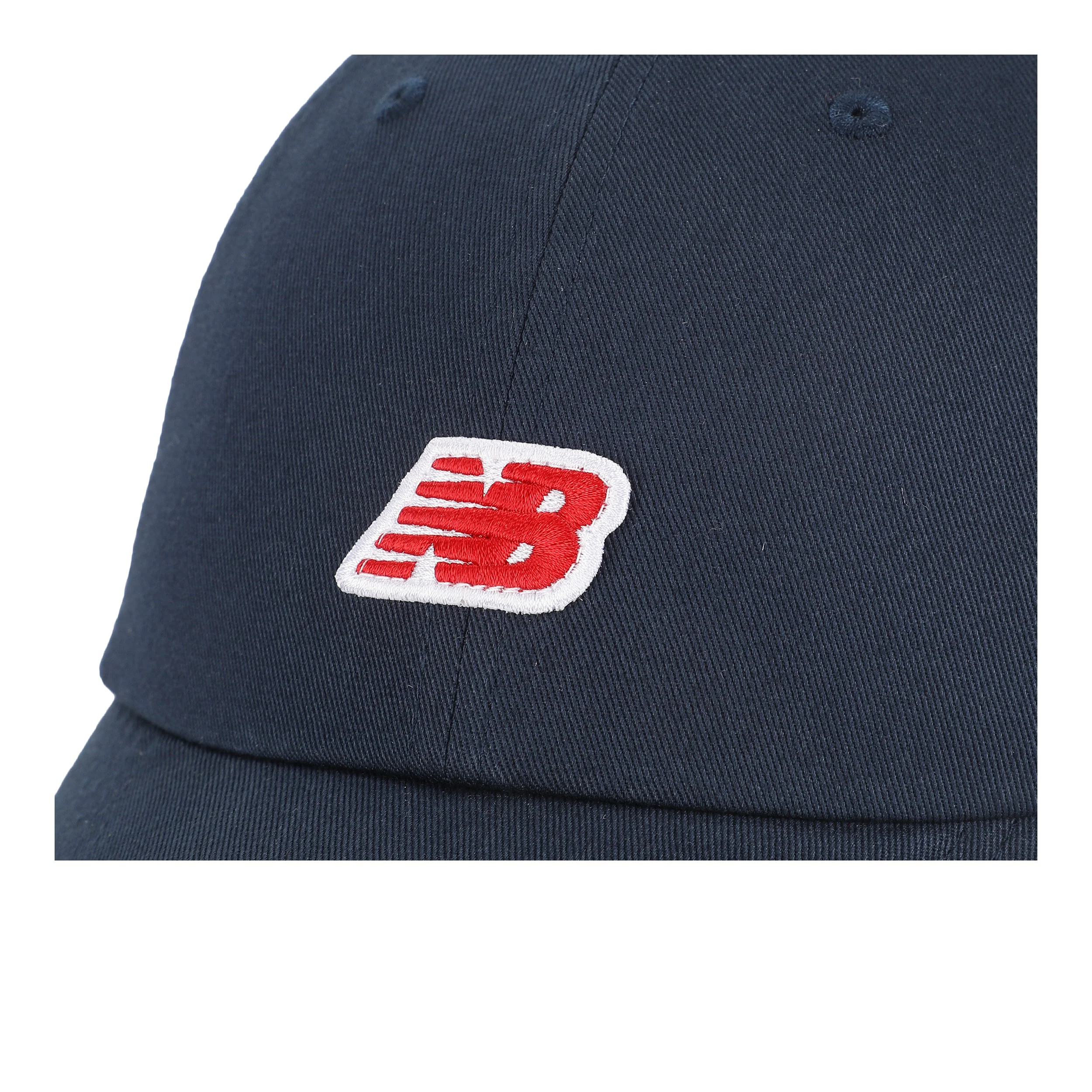New Balance 6 Panel Patch Logo Hat | Navy - Image 3