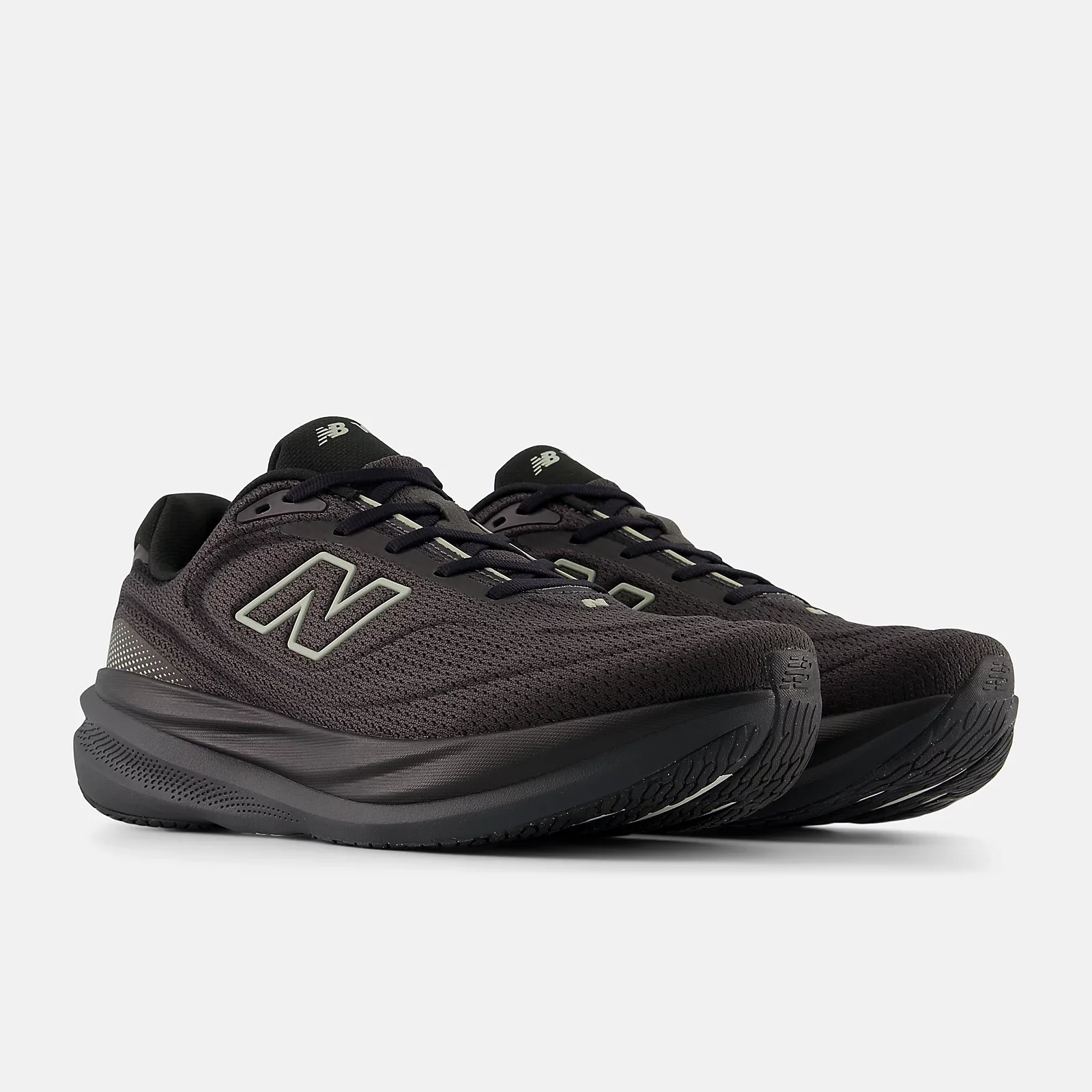 New Balance Mens 1080v15 | Faded Black/Olivine - Image 3