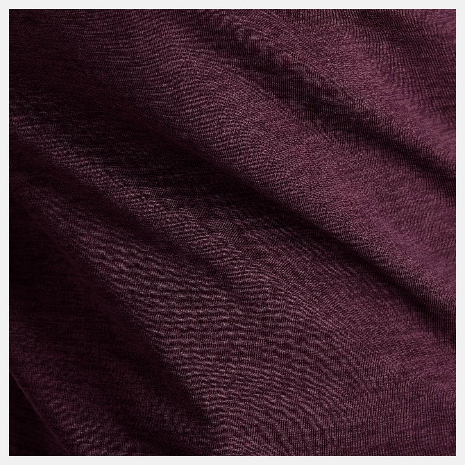 New Balance Mens Athletics Heat Grid 1/2 Zip | Plum Brown - Image 7