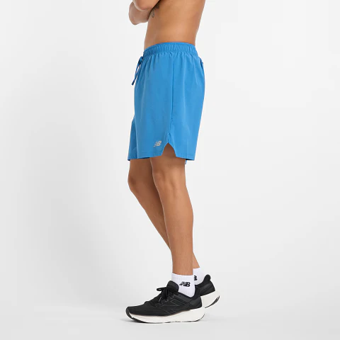 New Balance Mens RC 7" Short | Blue Agate - Image 3