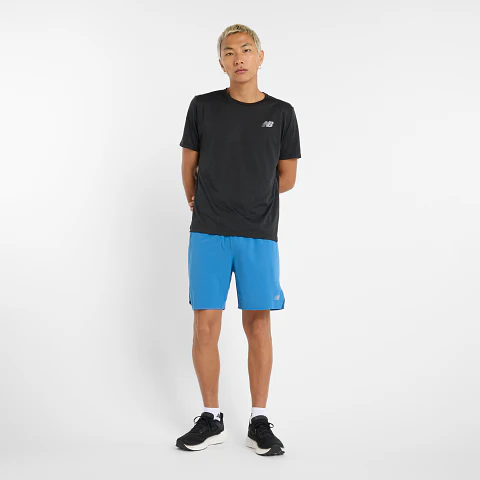 New Balance Mens RC 7" Short | Blue Agate - Image 8
