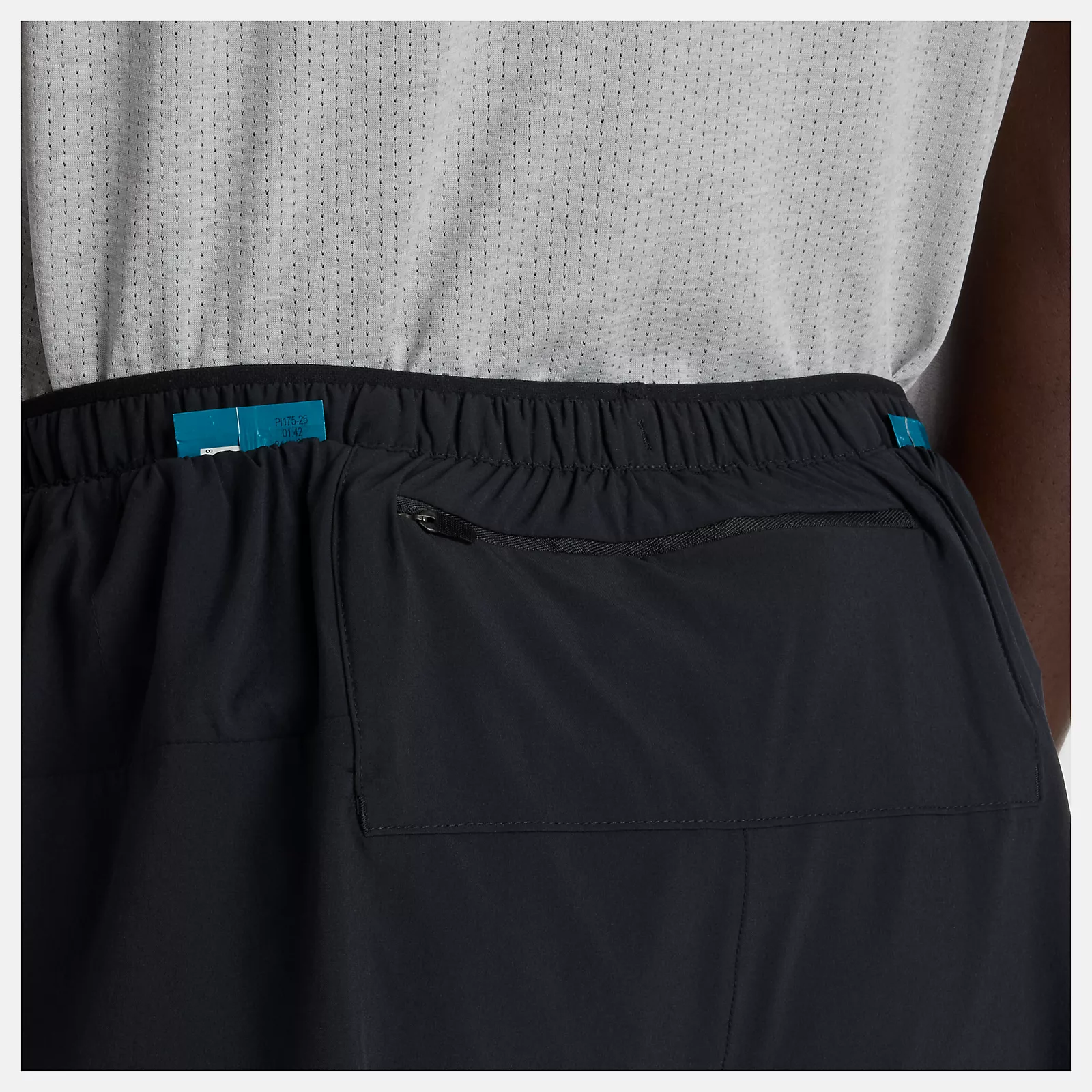 New Balance Mens RC Essential 5" Shorts | Black - Image 4