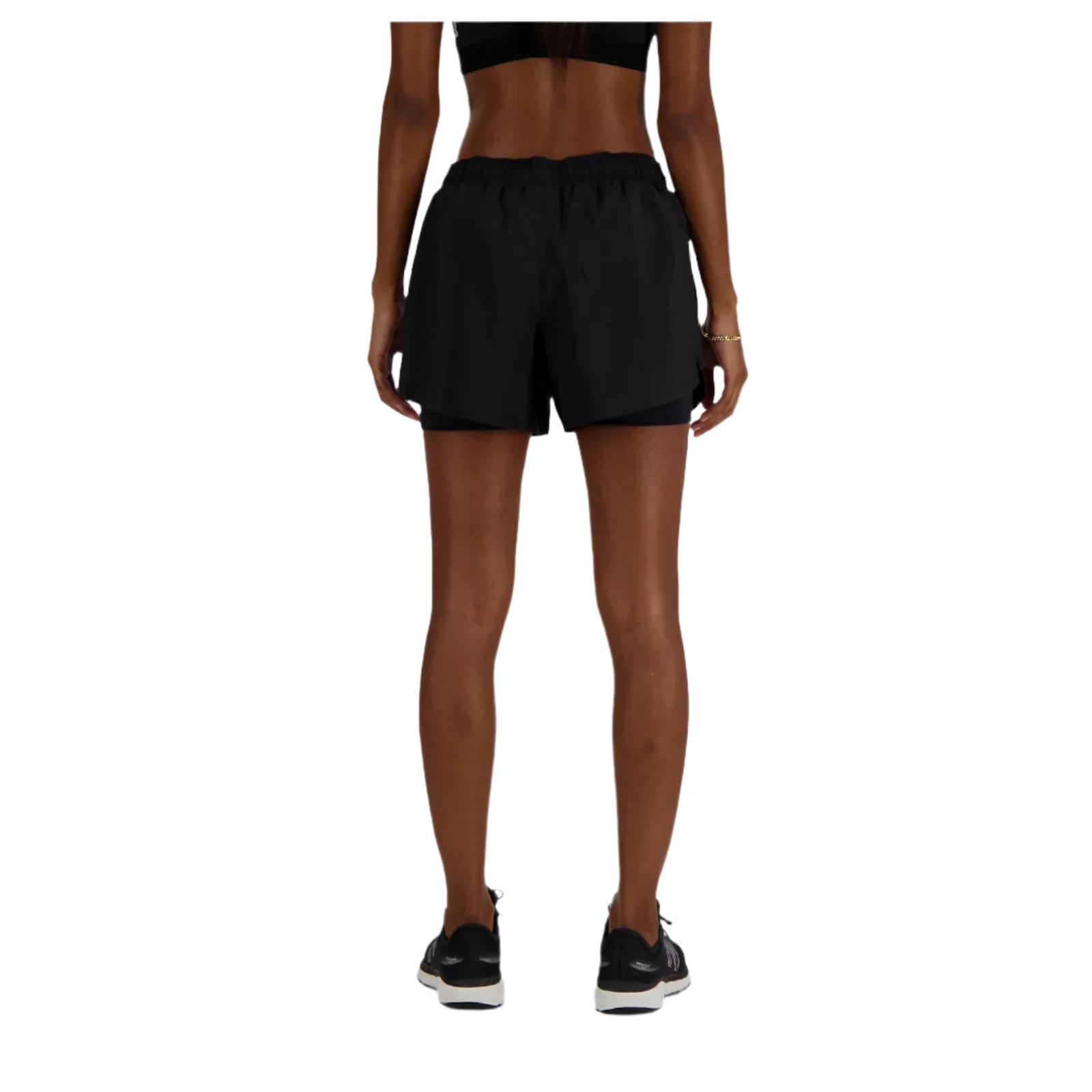 New Balance Women Sport Essential 2-in-1 Short 3 | Black - Image 2
