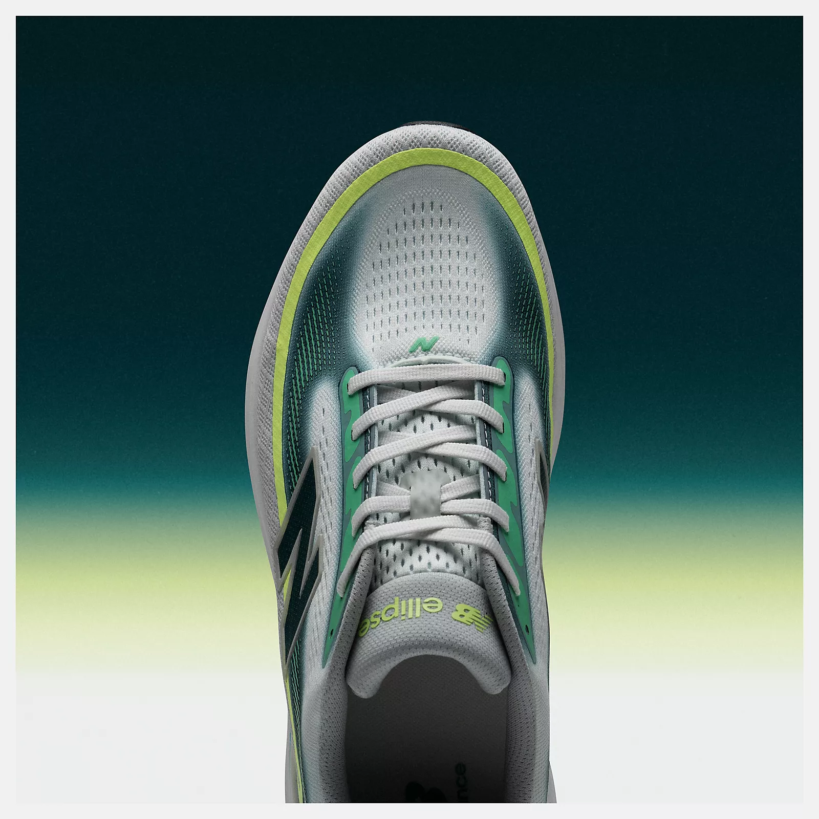 New Balance Womens Ellipse v1 | Medusa Green/Afterglow - Image 4