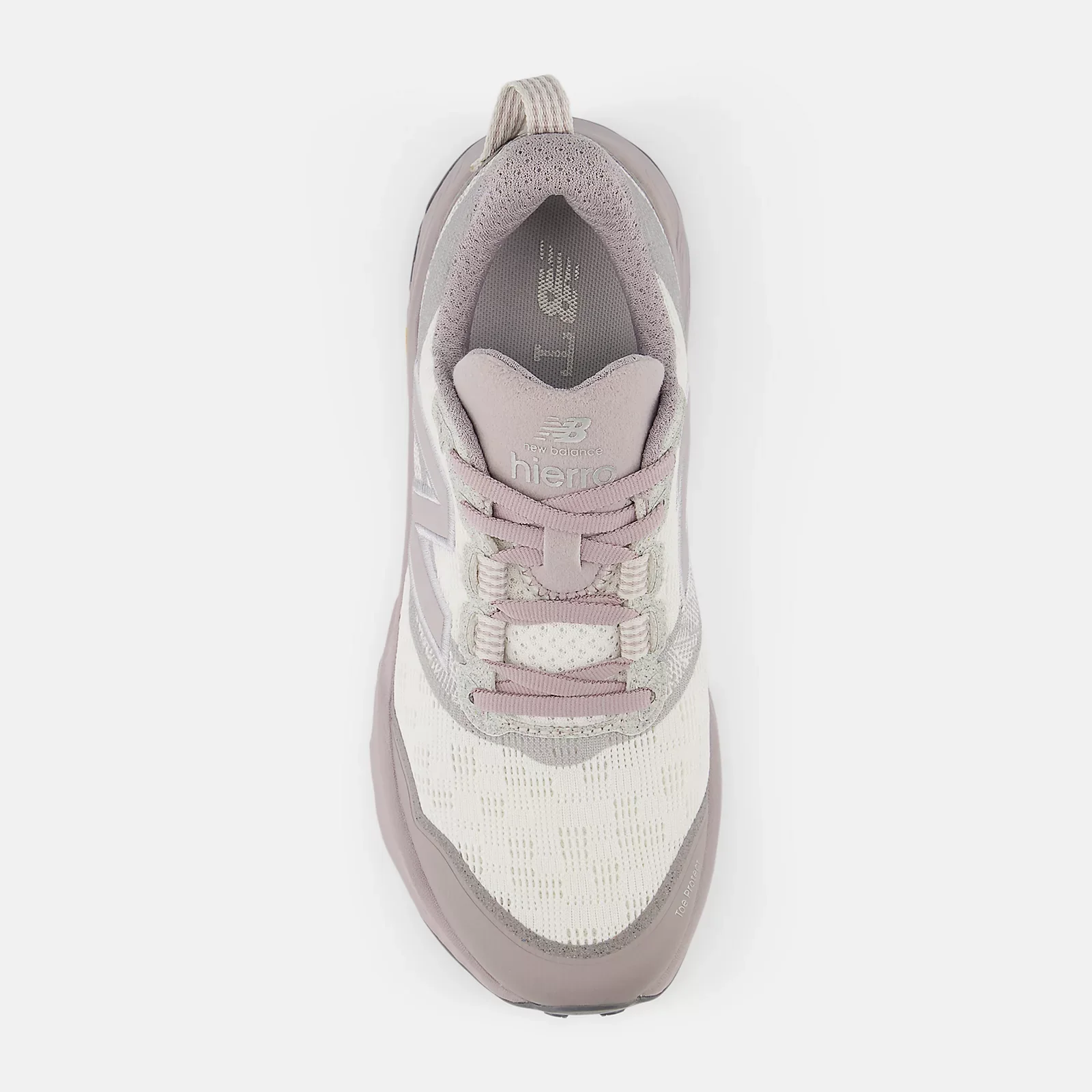 New Balance Womens Fresh Foam X Hierro V9 | Sea Salt/Truffle Salt - Image 3