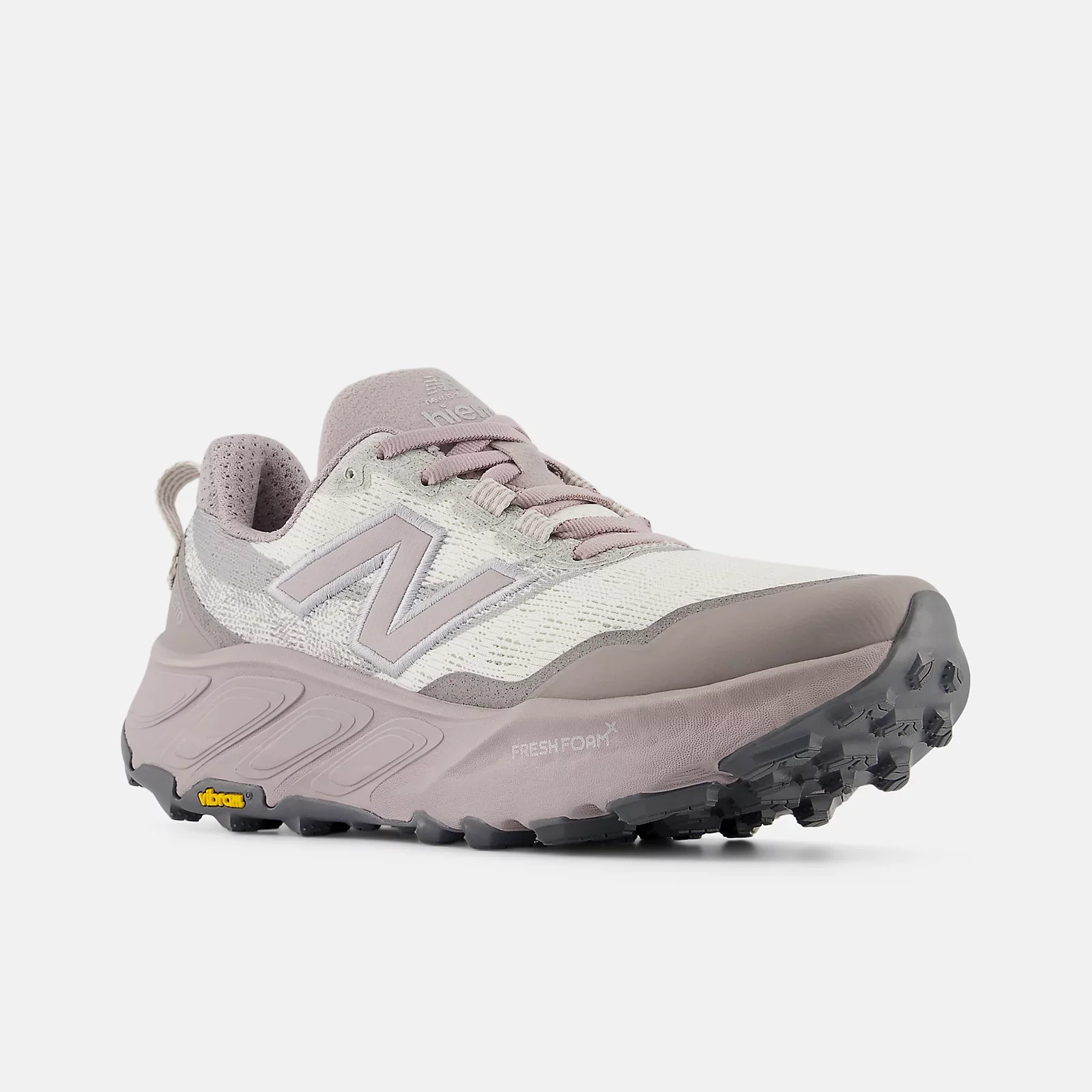 New Balance Womens Fresh Foam X Hierro V9 | Sea Salt/Truffle Salt - Image 4