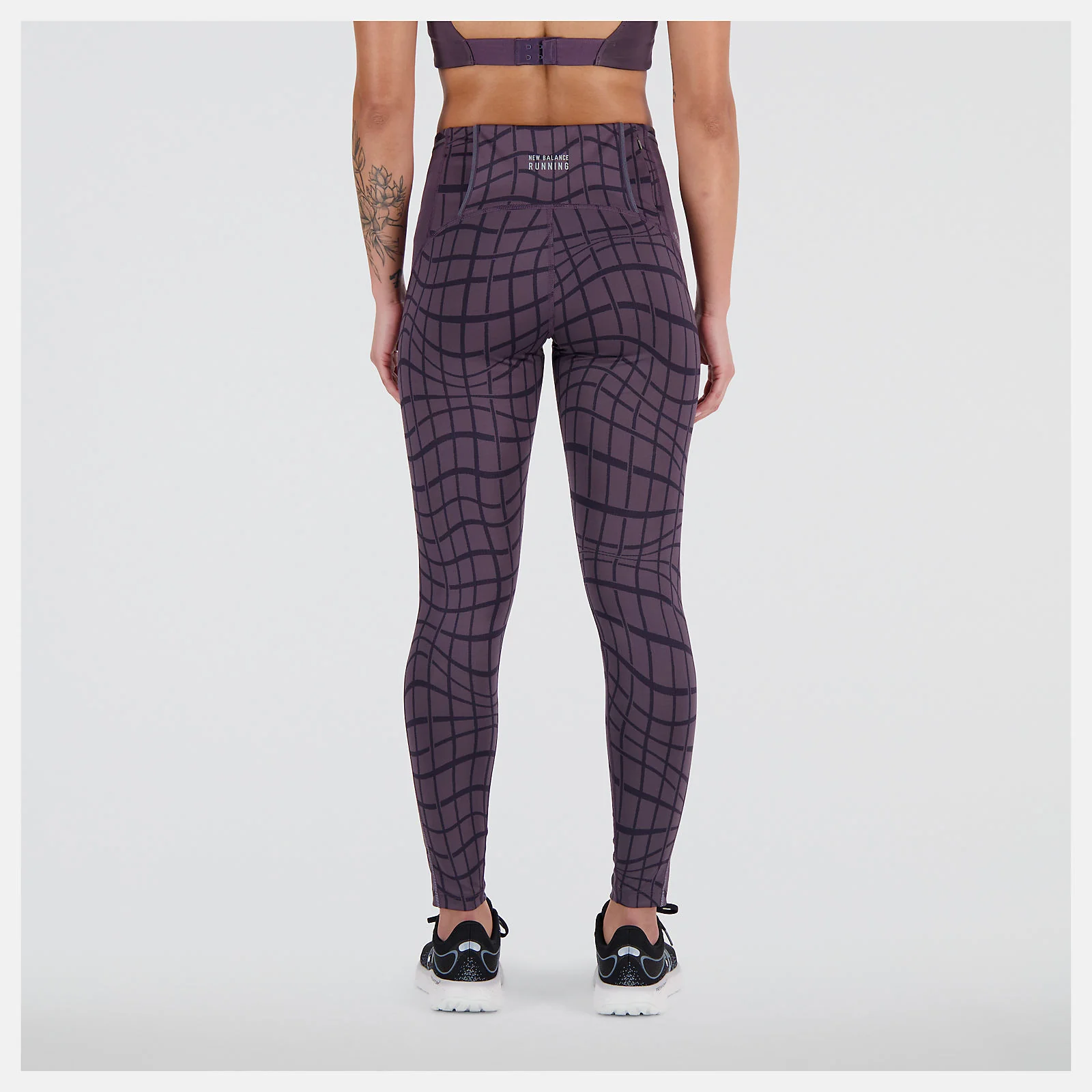 New Balance Womens Impact Run Tights | Interstellar - Image 2