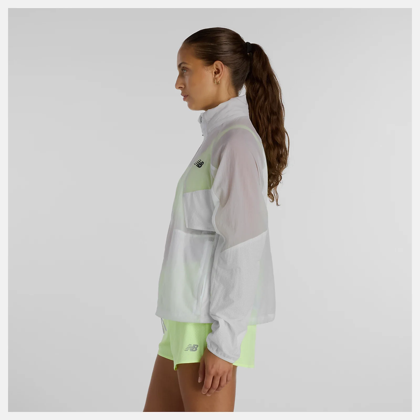 New Balance Womens RC Jacket | Grey Matter - Image 3