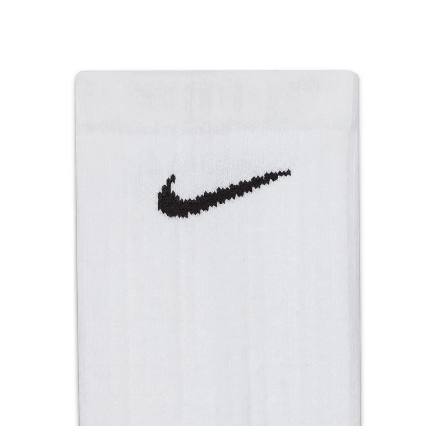 Nike Everyday Cushioned Crew Socks | White/Black/Grey - Image 4